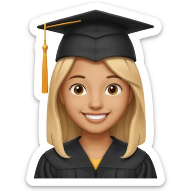 Necesito una egresada de la universidad sticker