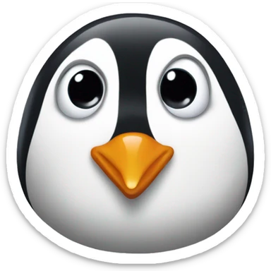 Pesto the penguin  sticker