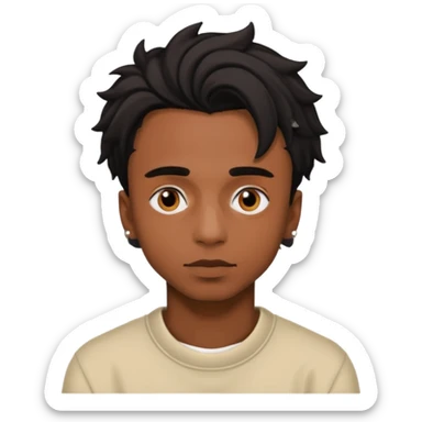 Man that looks like playboi carti  sticker