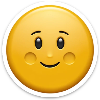 Un rond jaune foncé avec une étoiles noire au milieu sticker