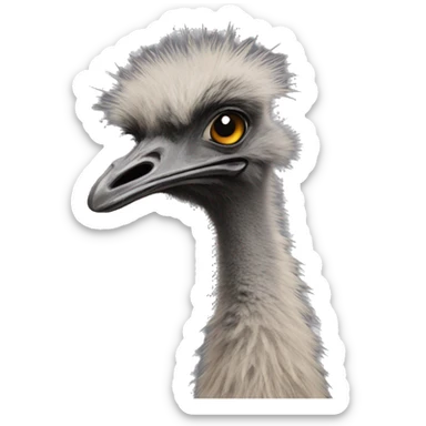 Emu?????????? Uhh sticker
