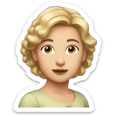 Anastasia gabisonia sticker