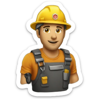 Pick mining sticker