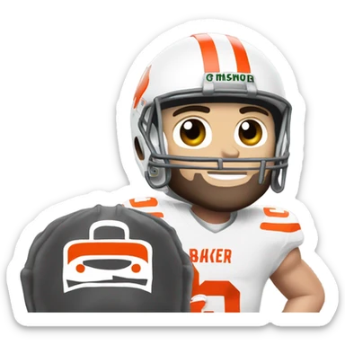  Baker Mayfield  sticker