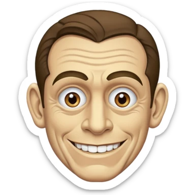 Lon Chaney Jr hazel eyes sticker