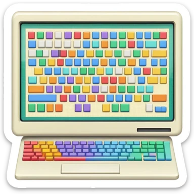 Mosaic web browser 1993 computer screen sticker