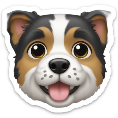 chien avc des tn sticker