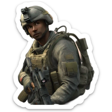 chill zone call of duty with DC sticker