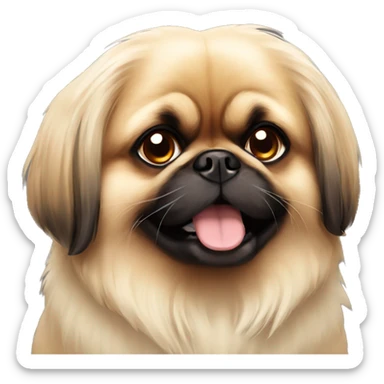 Pekingese sticker