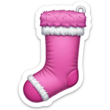 natale rosa sticker