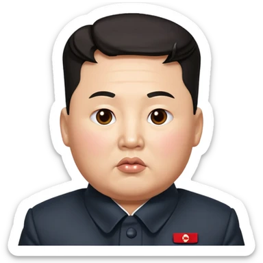 kim jong un sticker
