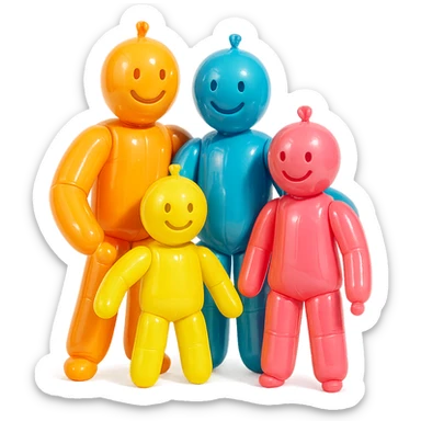 group of people sticker