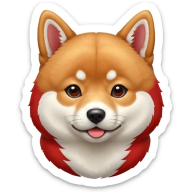 shiba inu le plus beau du monde sticker