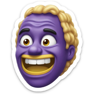 grimace mcdonald’s  sticker