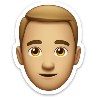 Emoji side eyeing sticker