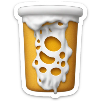 Tubeof paste sticker