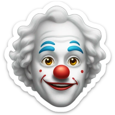 clown Astana IT University sticker