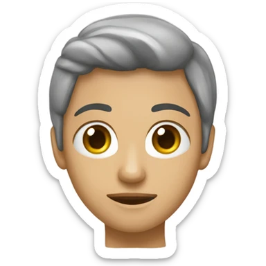 Девушка с темными волосами и карими глазами плачет  sticker