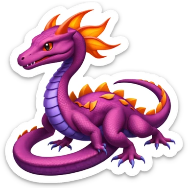 Seviper-Salazzle-Salamence-fusion sticker
