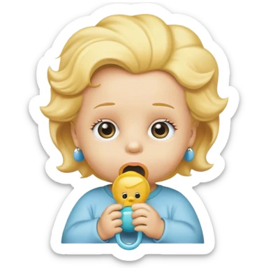 Maggie the simpsons sticker