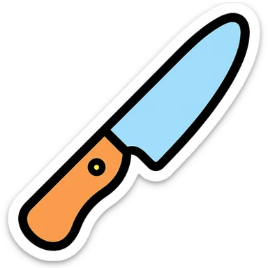 a knife sticker