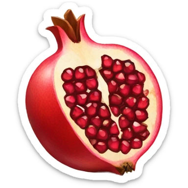 pomegranate  sticker