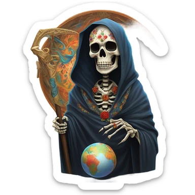 Santa muerte  sticker