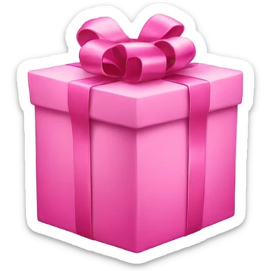Pink present  sticker