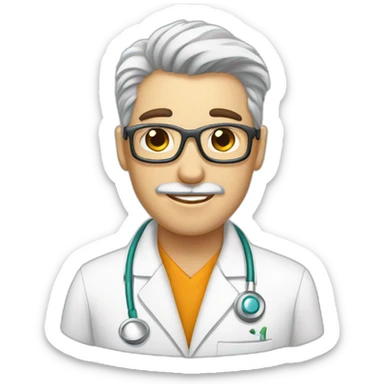 medica dermatologa sticker