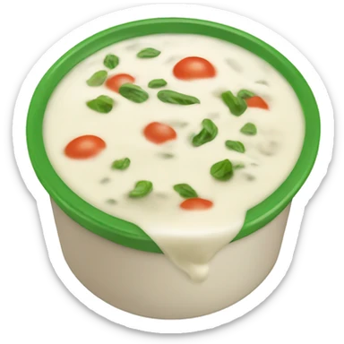 Thousand island ranch dressing sticker