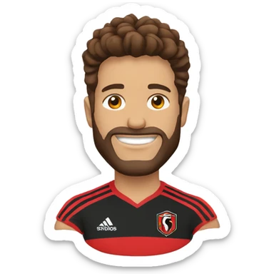 Símbolo do time do Flamengo sticker