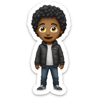 девочка с бантиками sticker