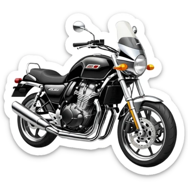 Honda cb1300 super four iPhone style graphic emoji sticker