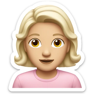 light pink Audi car sticker