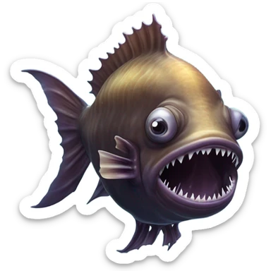 Anglerfish  sticker