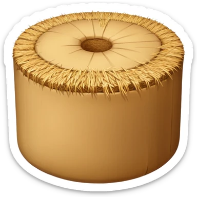 hay barrel sticker