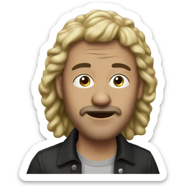 the singer berq from germany sticker