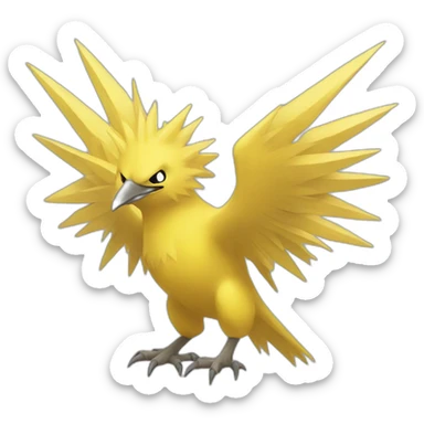 zapdos  sticker