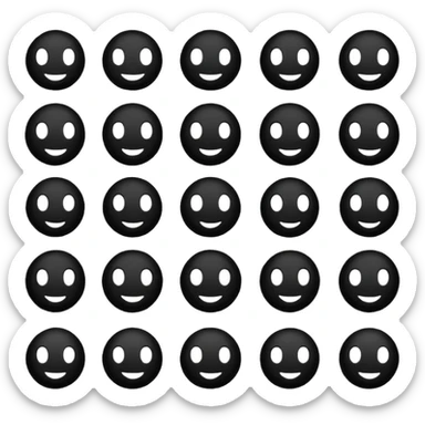 Make an dark astetic emoji sticker