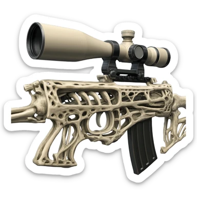 bones sniper rifle sticker