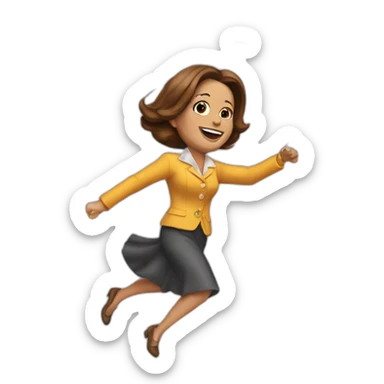 Macy pelosi  flying a kite sticker