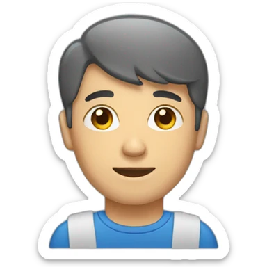 A man with a disability sticker