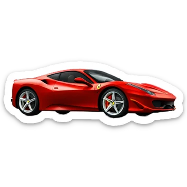Logo Ferrari sticker