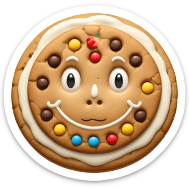 cookie from alice in wonderland sticker