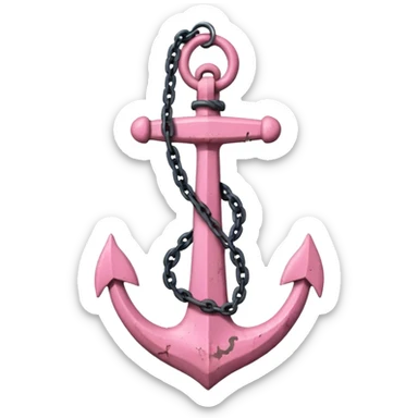 Pink Archor sticker