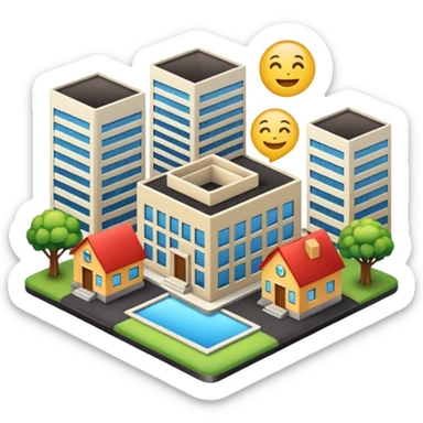 Crie emojis da empresa averb uma empresa de regularização fundiária  sticker