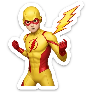 reverse flash sticker