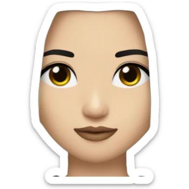 Bill Kaulitz black hair down with blonde highlights eyeshadow sticker