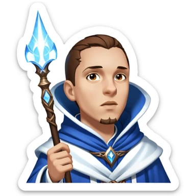 Frostborne Magician sticker