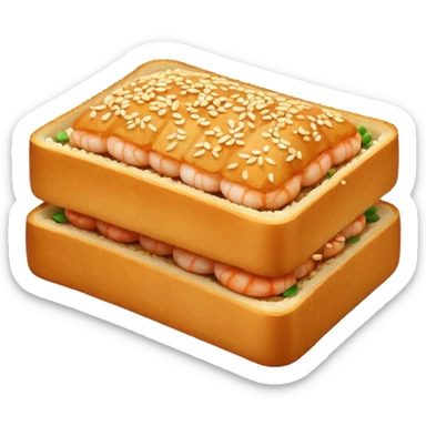 HONG KONG STYLE shrimp toast sticker